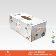 Mẫu hộp mềm đựng khăn giấy Sophia