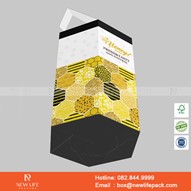 Mẫu hộp trà mật ong Honey