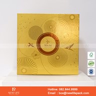 Hộp Đựng Tổ Yến Tinh Chế Cao Cấp - Nest Art - Kiểu Hộp Vuông Nắp Liền Đáy