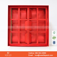 Hộp Quà Tết 2022 Đựng 12 Ngăn nhỏ - Kiểu Âm Dương