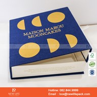 Hộp Trung Thu Cao Cấp MaiSon Marou - Kiểu Hộp Quyển Sách